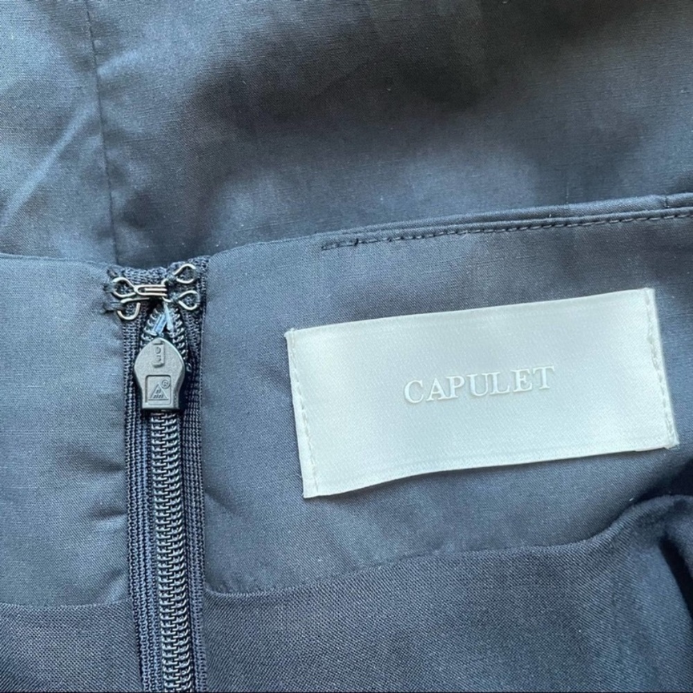 Capulet Amara Poplin Midi Skirt Black NWT Size Small - Picture 8 of 9